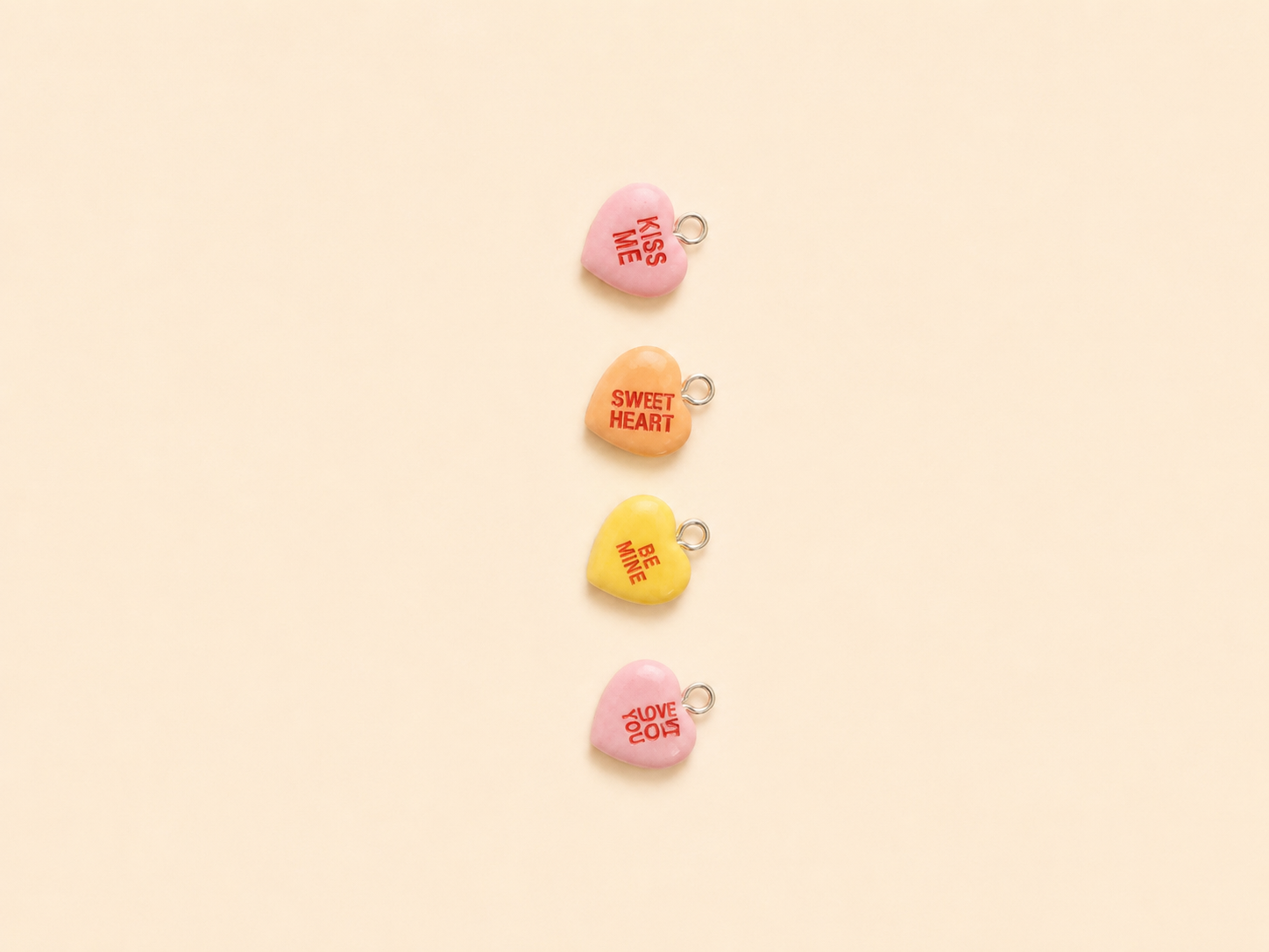 Charm Candy Heart – Sweet Words
