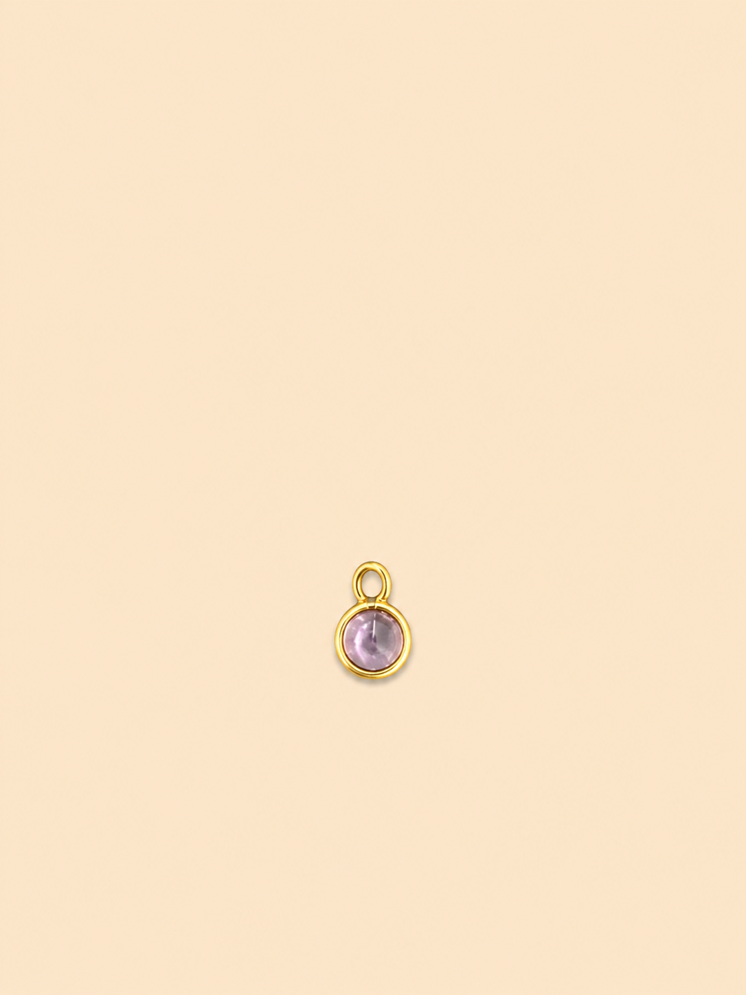 Charm Cabochon Lilla – Lilac Drop