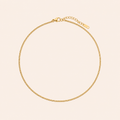 Collana Choker Curb Chain Dorata