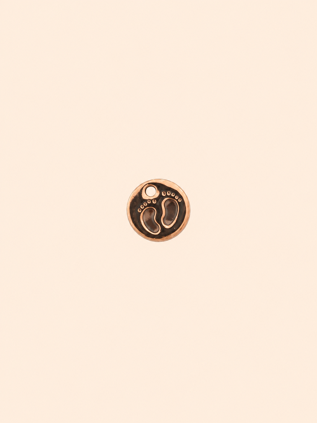 Charm Medaglione Piedini – Baby Steps