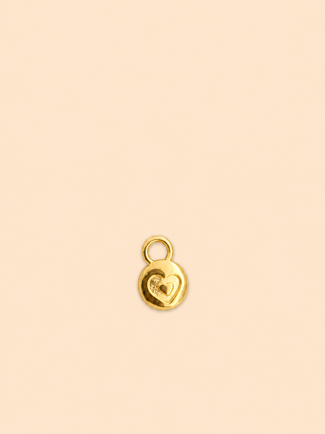 Charm Pepita Cuore – Gold Nugget Love