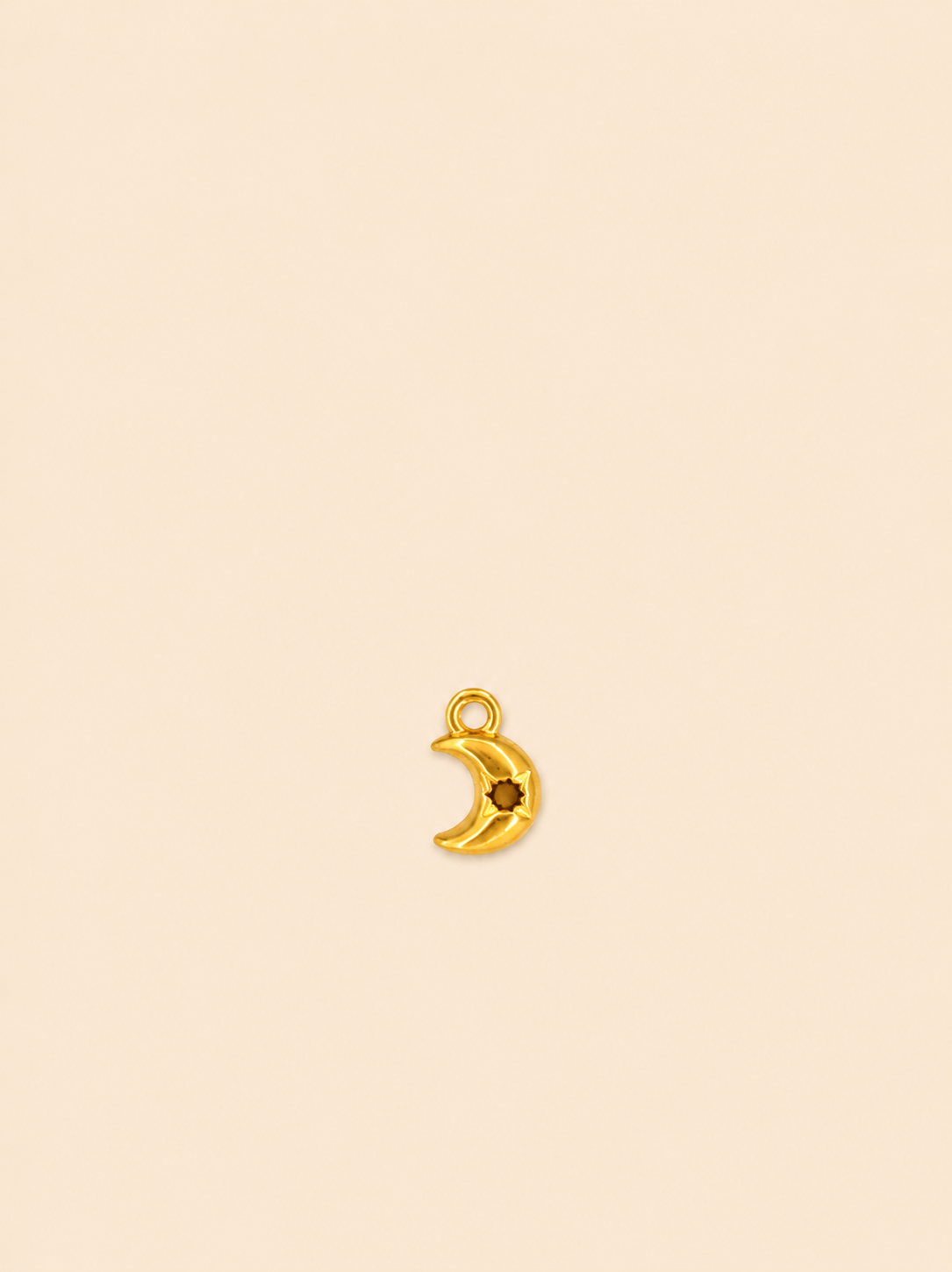 Charm Luna Dorata – Crescent Moon