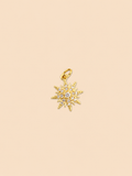 Charm Stella Burst Pavé – Starburst Crystal