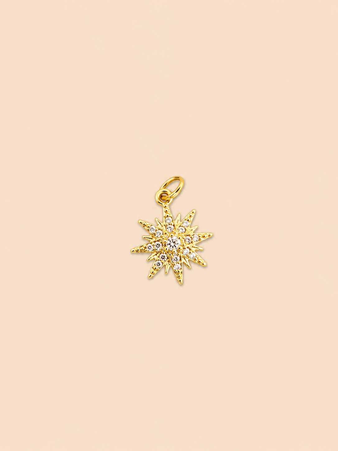 Charm Stella Burst Pavé – Starburst Crystal