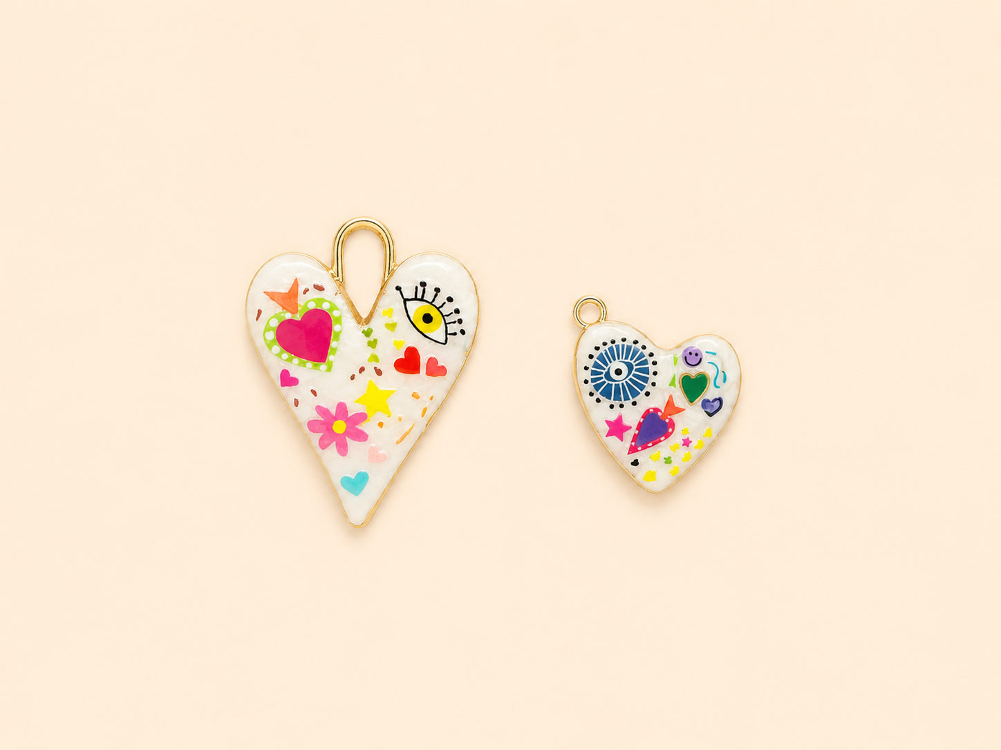 Charm Cuore Colorato – Happy Heart