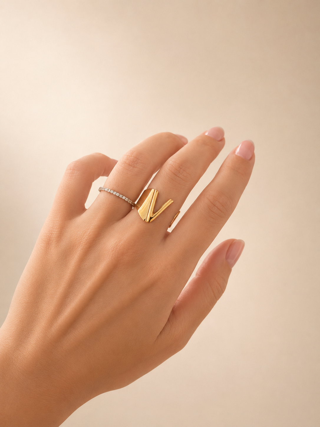 Anello Iniziale Personalizzato