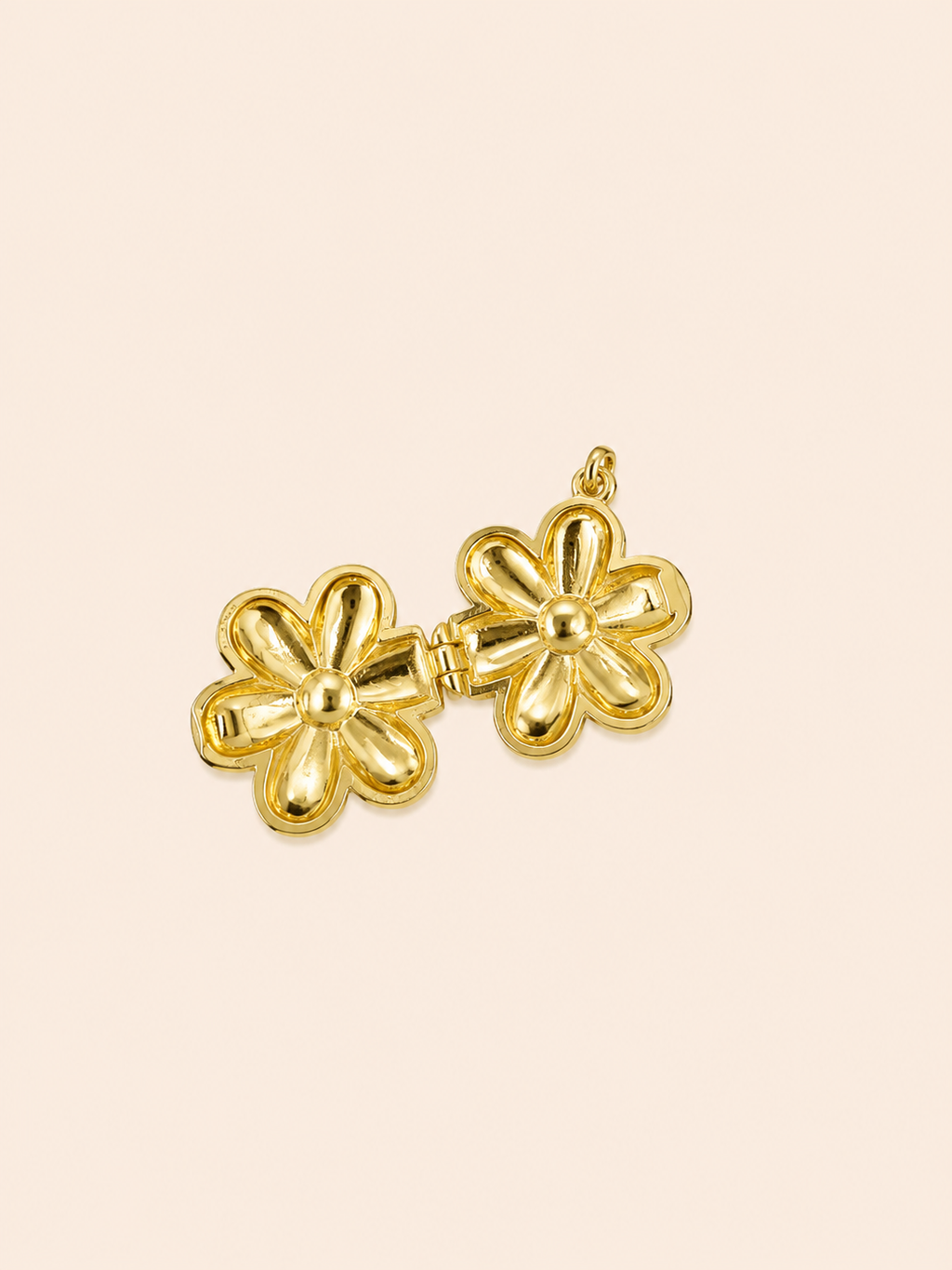Charm Locket Fiore – Golden Flower Locket