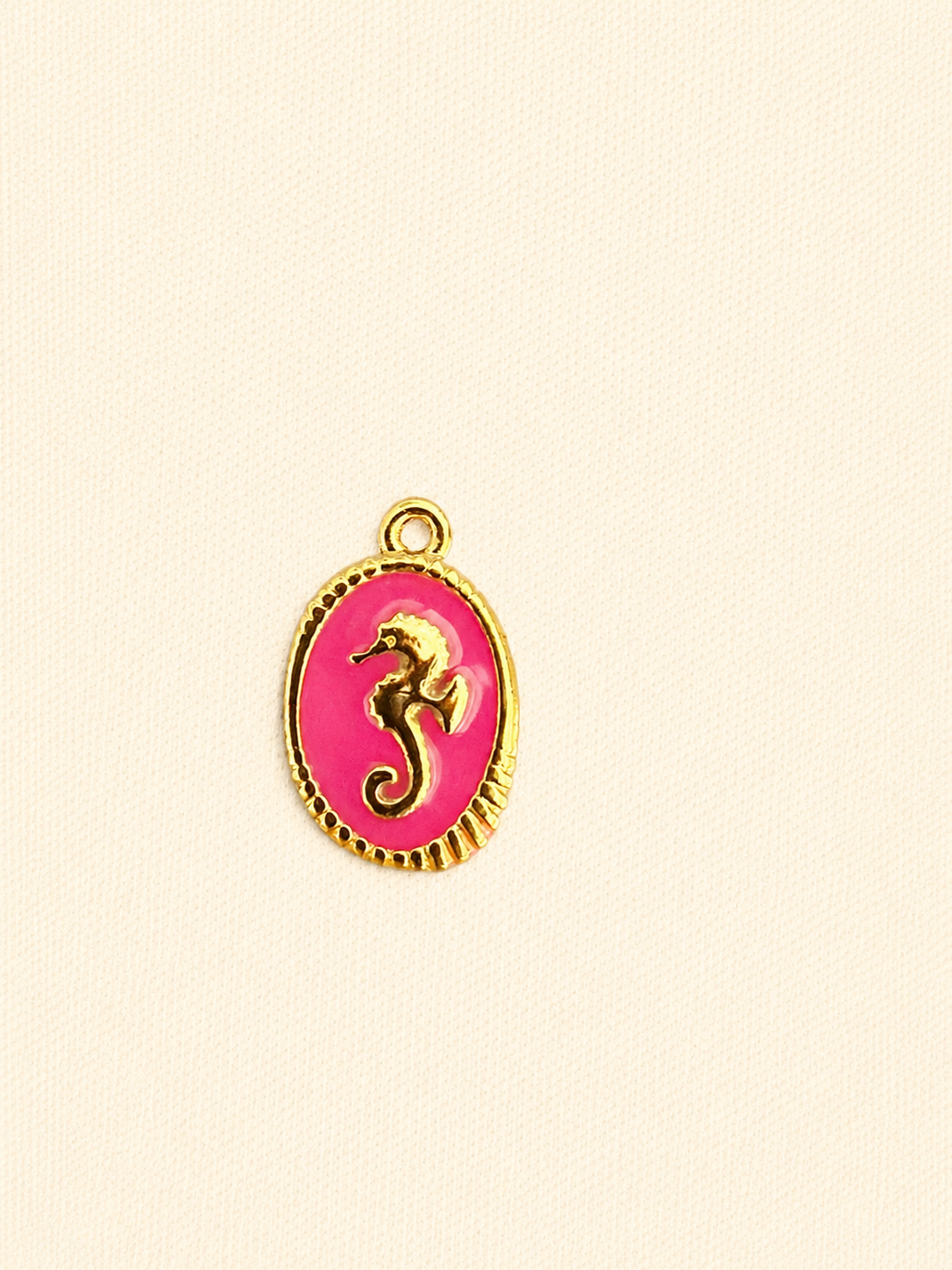 Charm Medaglione Cavalluccio – Sea Horse