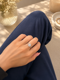 Anello Margherita Argento