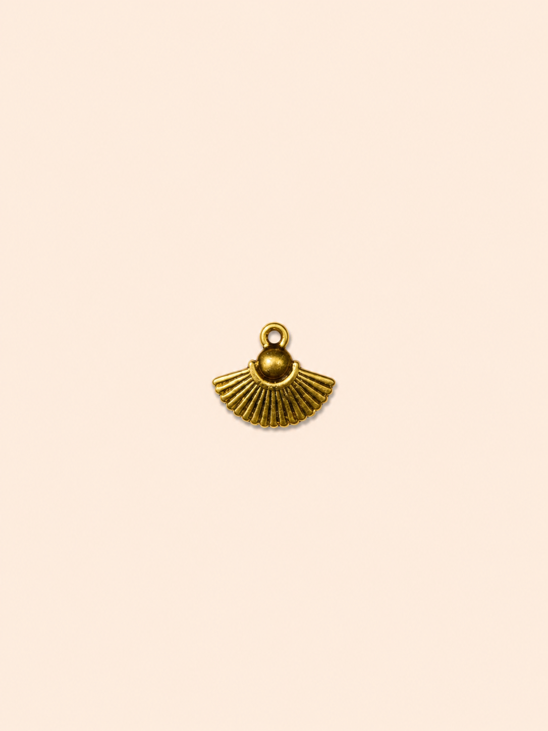 Charm Ventaglio Dorato – Golden Fan