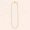 Collana Twisted Rope Dorata