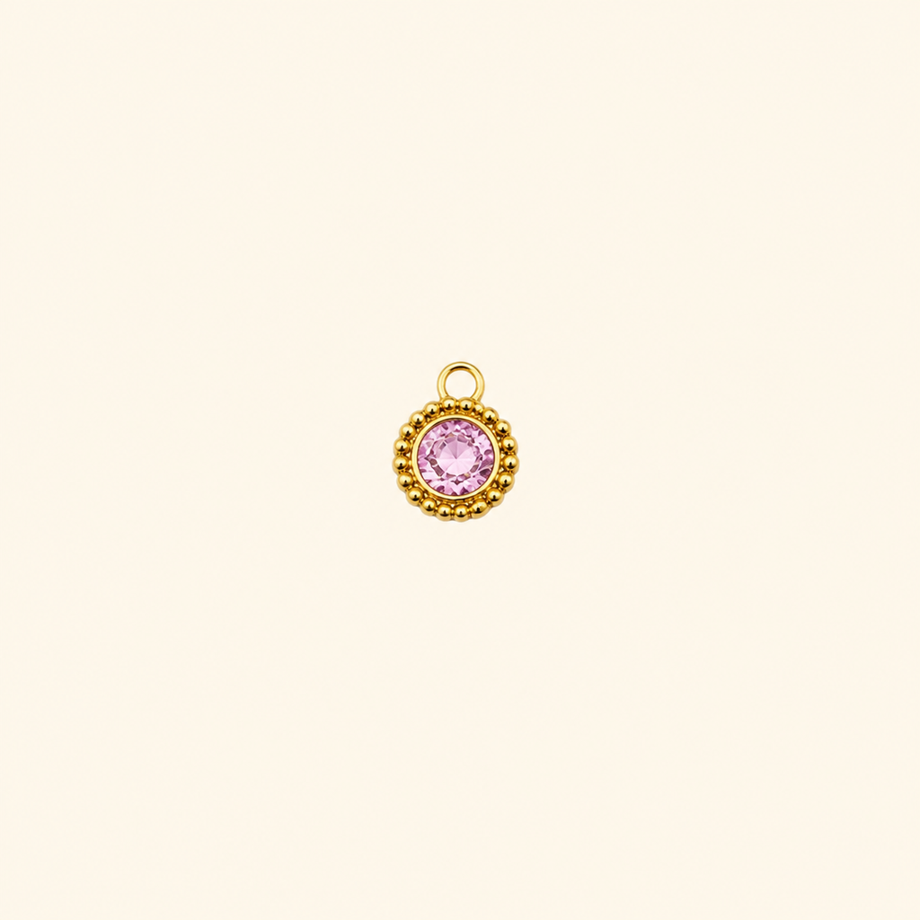 Charm Medaglione Cristallo Beaded – Dotted Gem