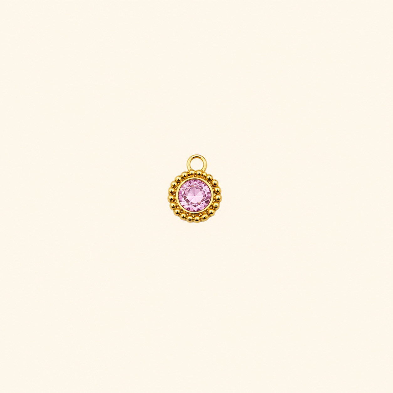 Charm Medaglione Cristallo Beaded – Dotted Gem