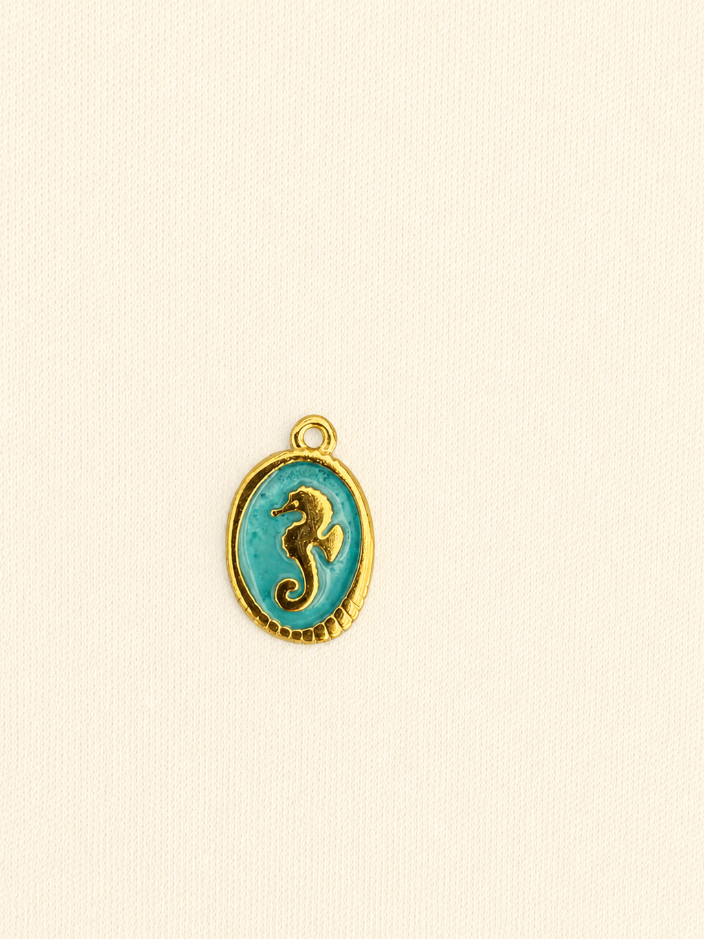 Charm Medaglione Cavalluccio – Sea Horse