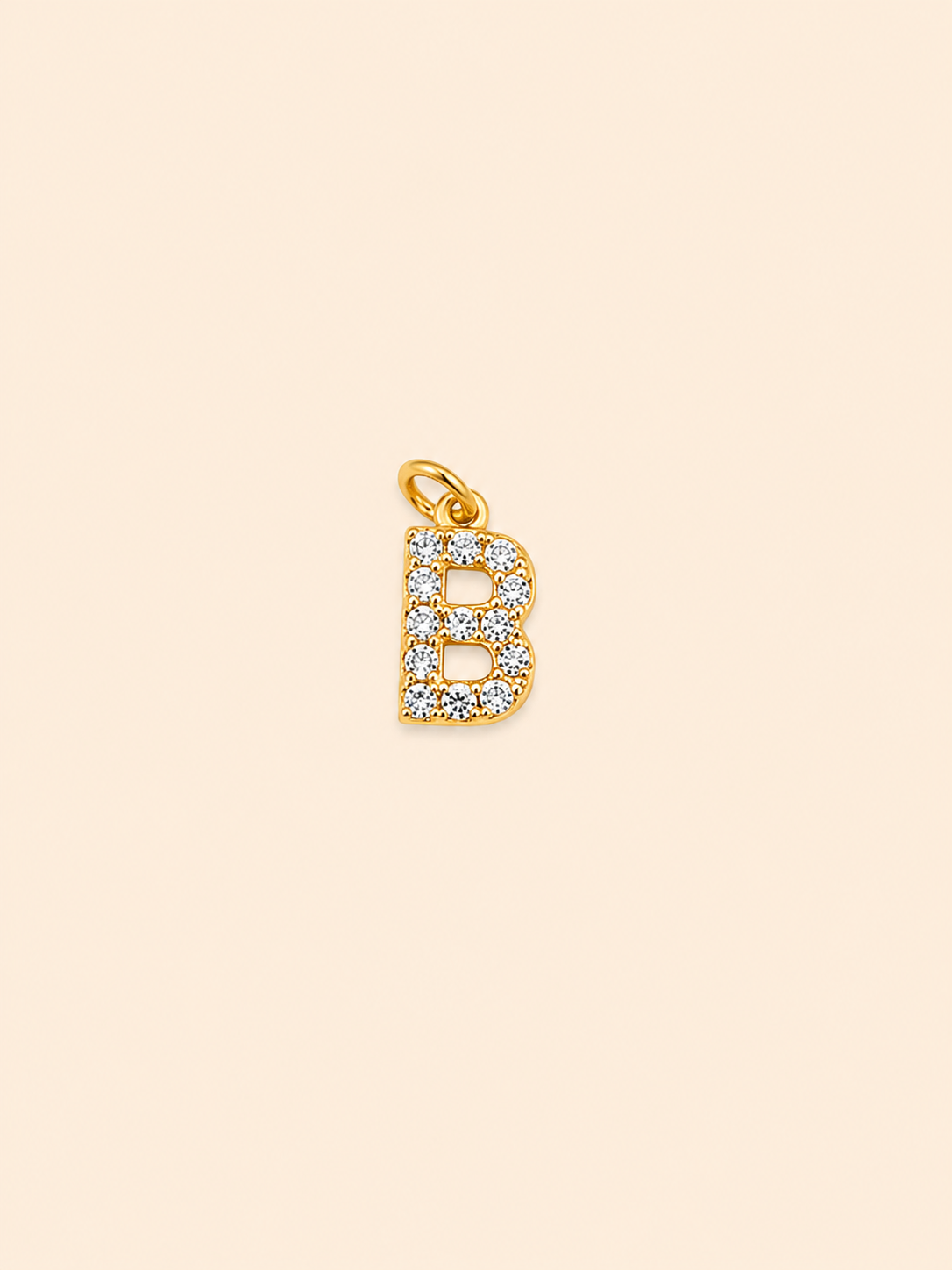 Charm Lettera Zirconi – My Initial