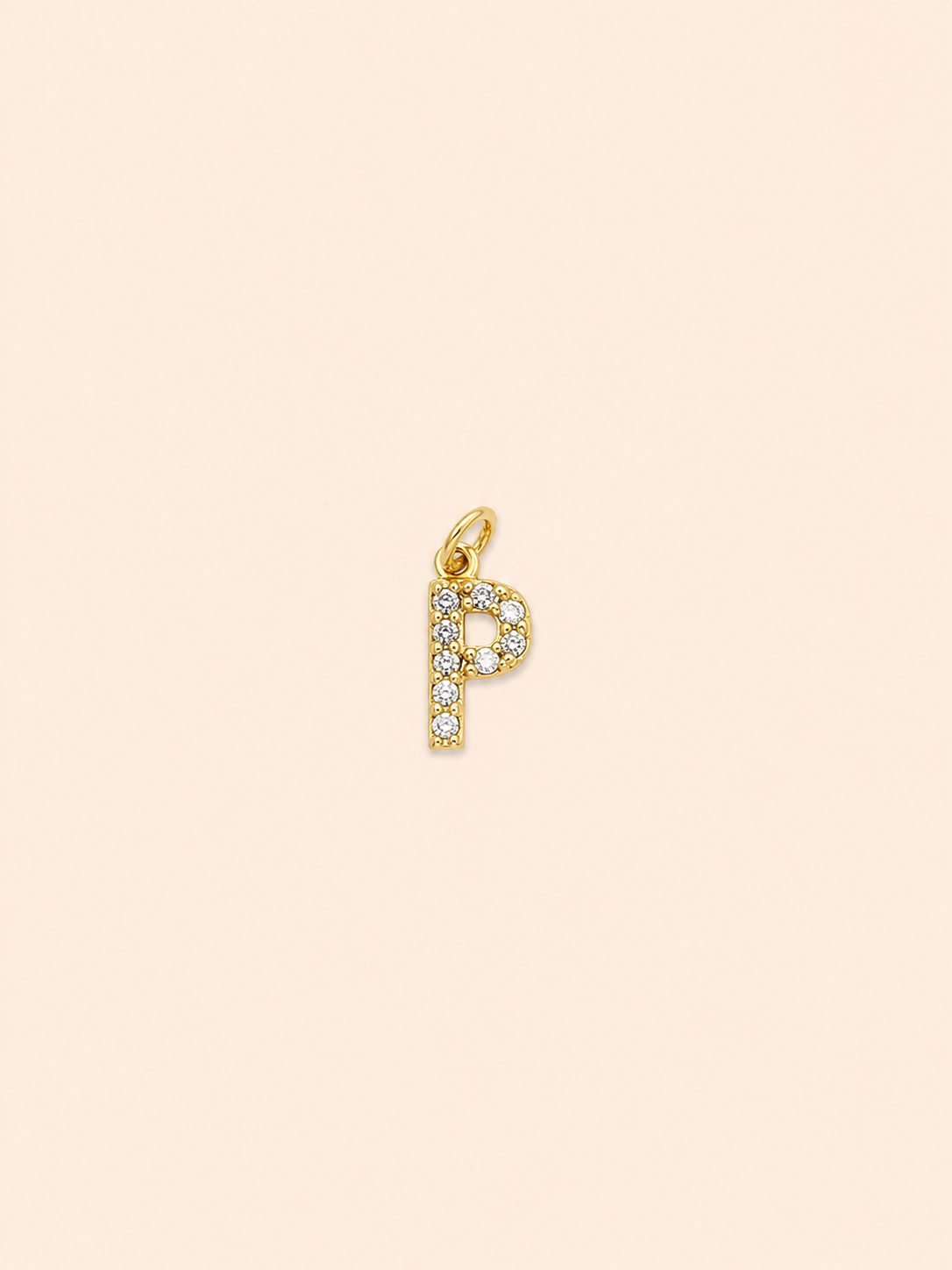 Charm Lettera Zirconi – My Initial