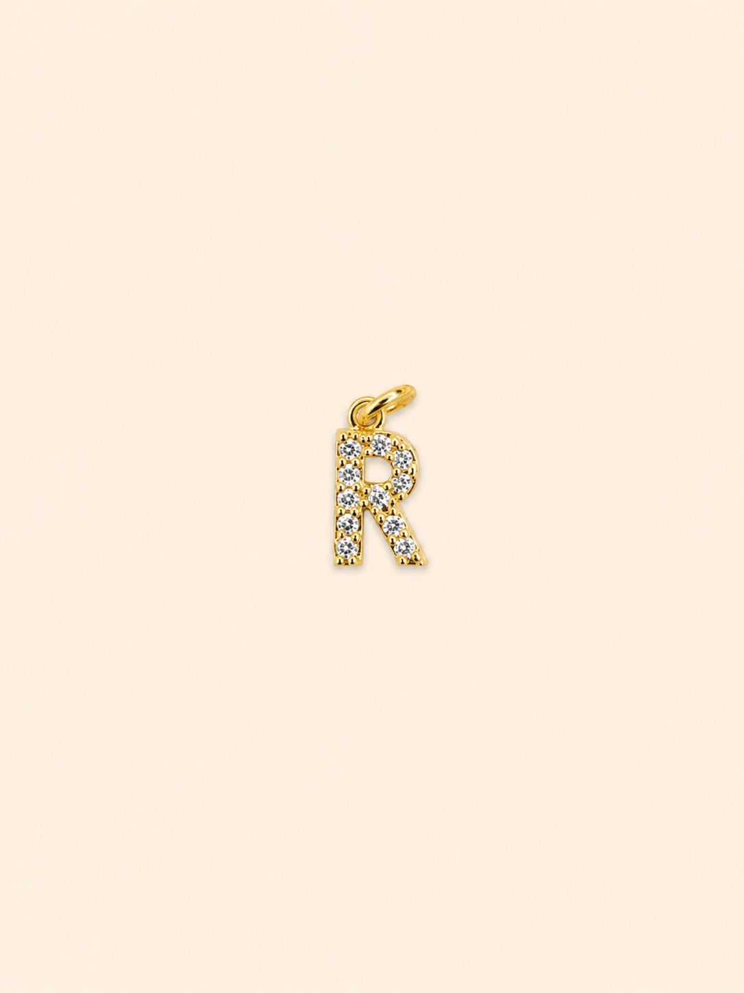Charm Lettera Zirconi – My Initial