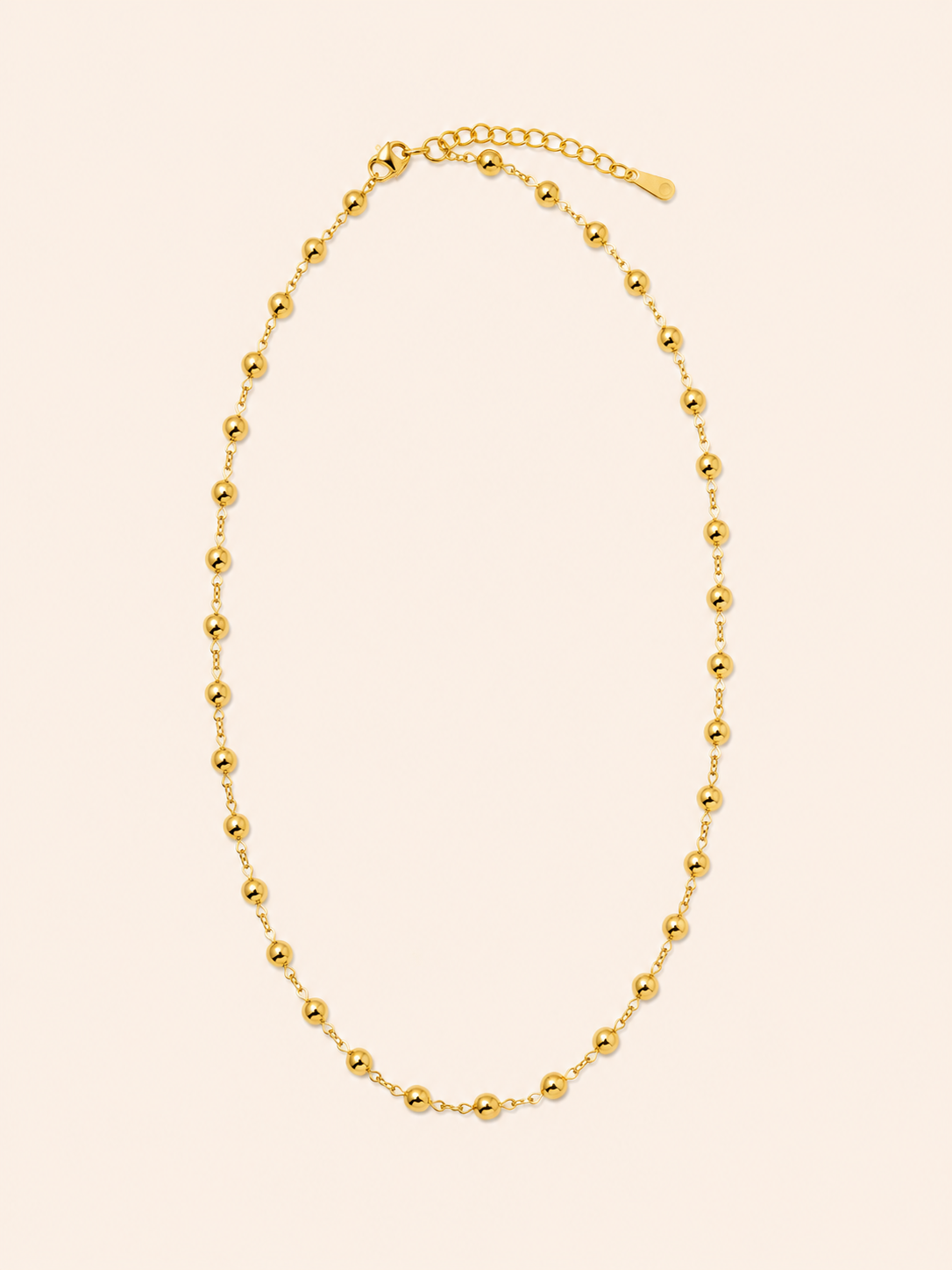 Collana Satellite con Sfere Dorate – Corta / Lunga