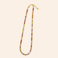 Collana Tennis Multicolor con Cristalli Arcobaleno