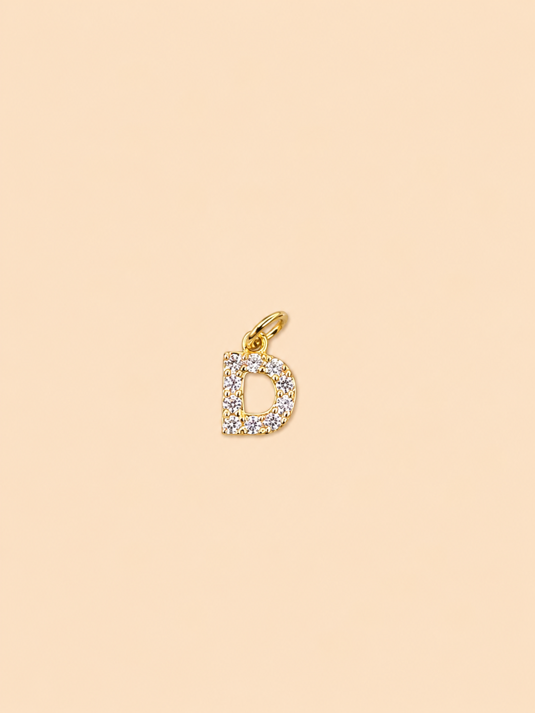 Charm Lettera Zirconi – My Initial