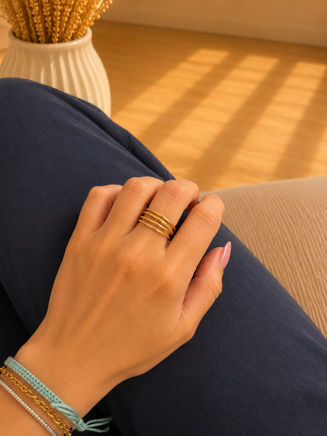 Anello Multifascia Sottile