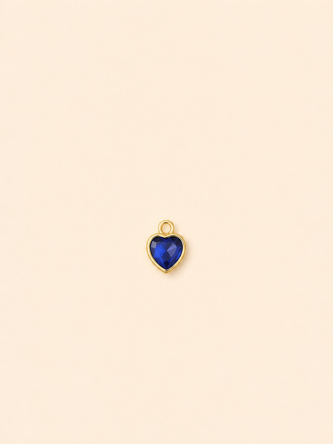 Charm Cuore Zaffiro – Sapphire Heart