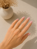 Anello Micro-Perline Dorato