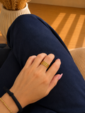 Anello Stack Diamantato