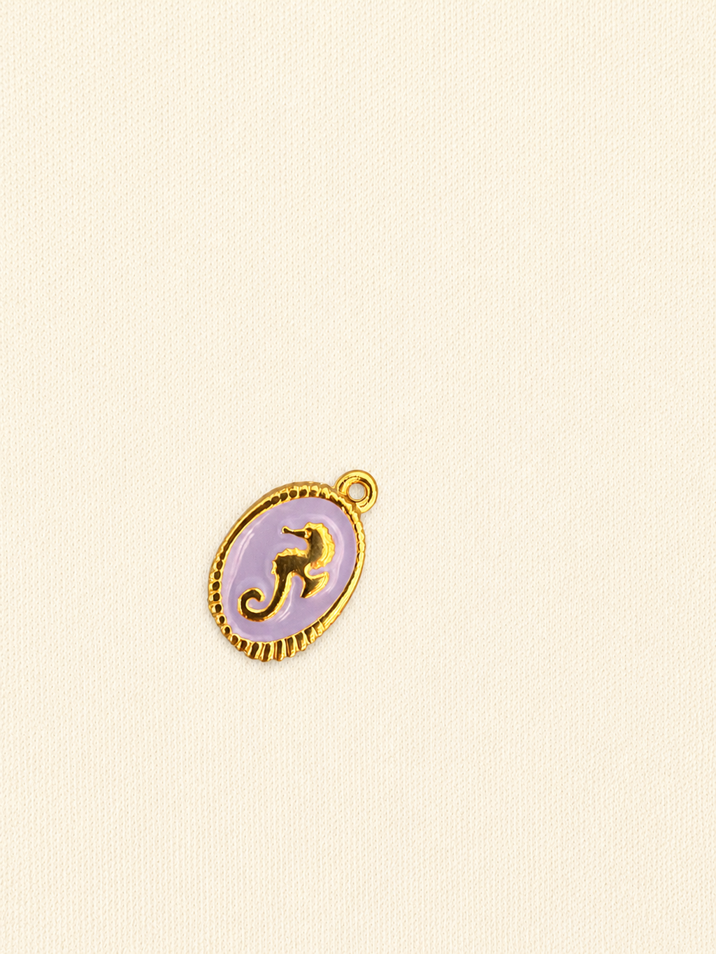 Charm Medaglione Cavalluccio – Sea Horse