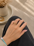 Anello Cuori Dorati