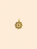 Charm Mandala Dorato – Sacred Bloom