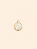 Charm Medaglione Madreperla – Luna Piena