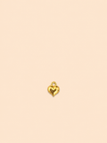 Charm Cuore Dorato 3D – Golden Heart