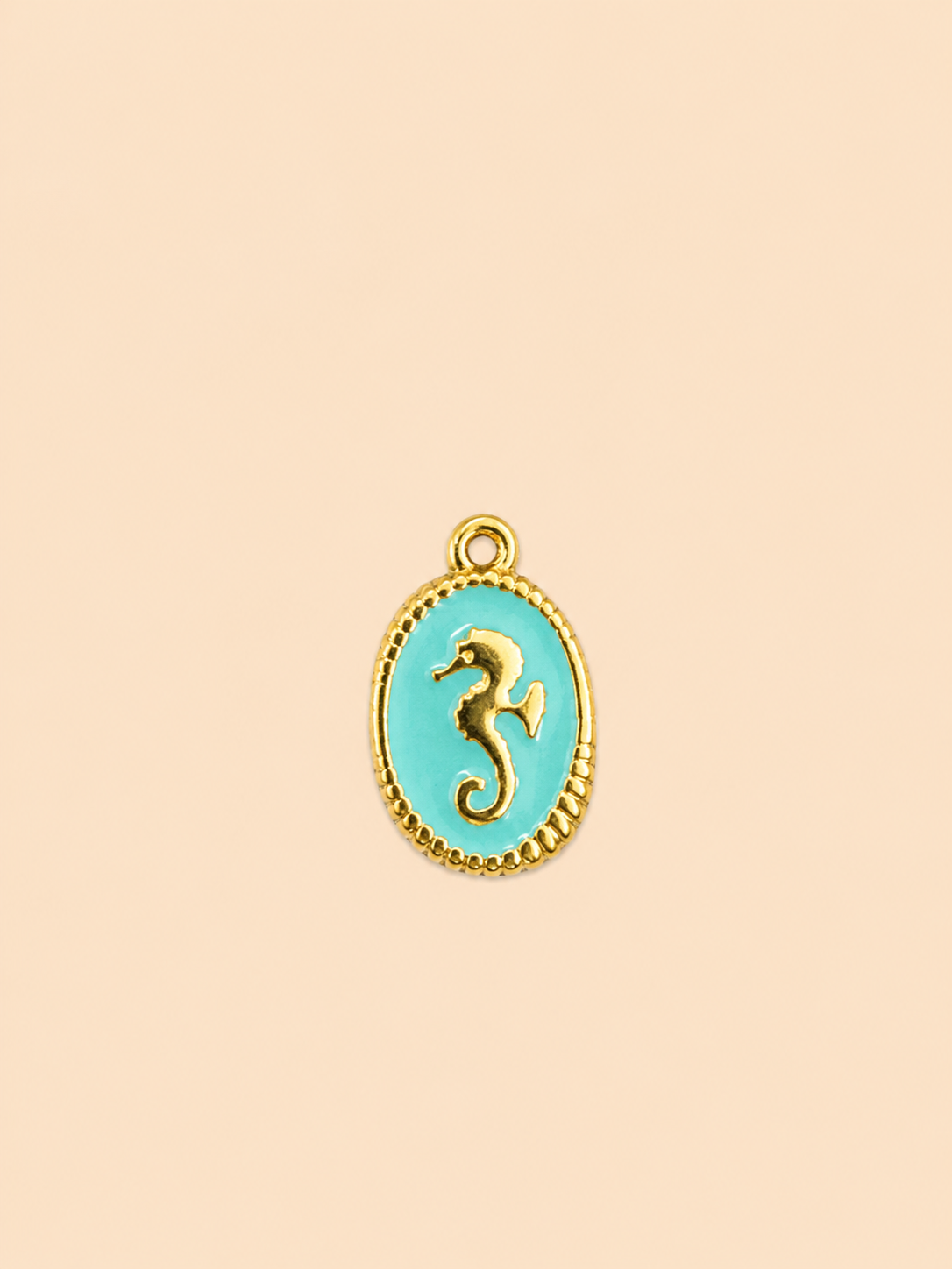 Charm Medaglione Cavalluccio – Sea Horse