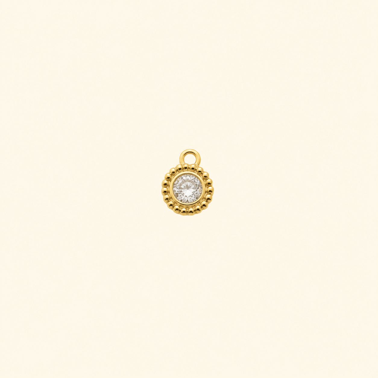 Charm Medaglione Cristallo Beaded – Dotted Gem