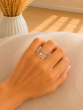 Set Tre Anelli Infinito Argento