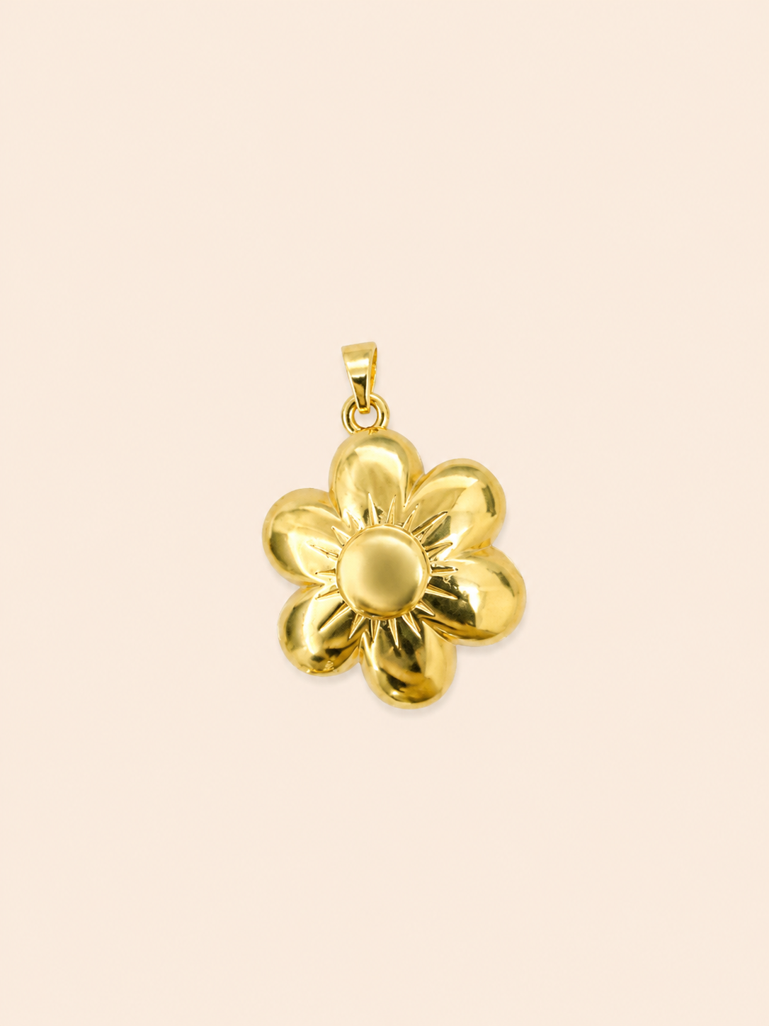 Charm Locket Fiore – Golden Flower Locket