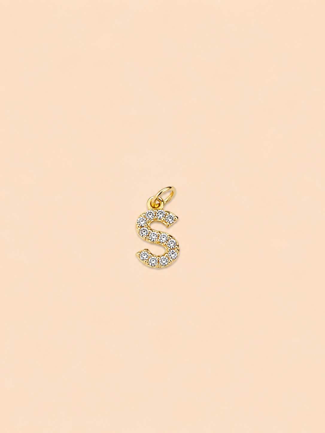 Charm Lettera Zirconi – My Initial