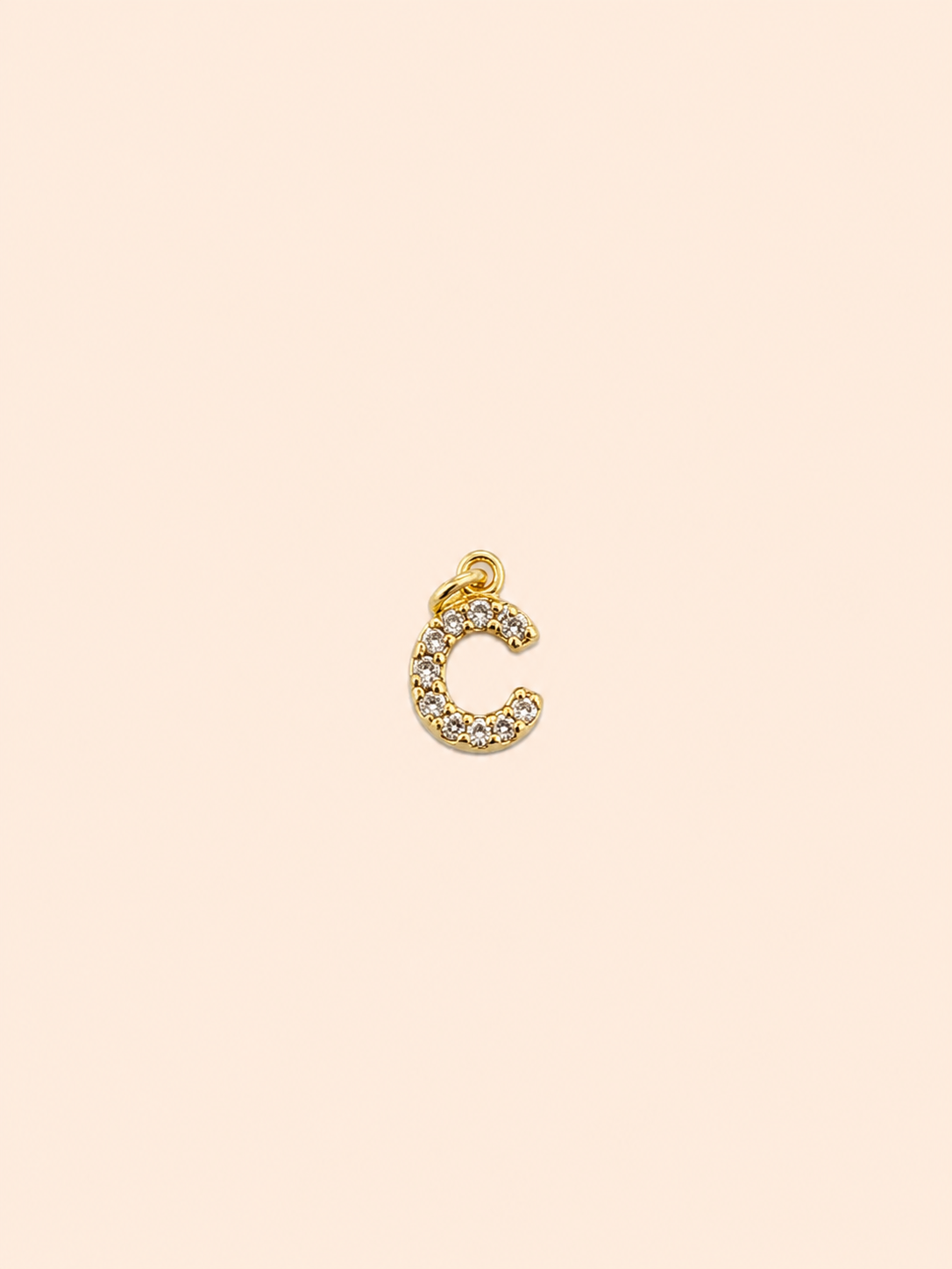Charm Lettera Zirconi – My Initial