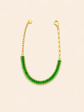 Bracciale Tennis Baguette con Cristalli
