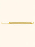 Bracciale Multi-Filo Ball Chain Dorato con Barre