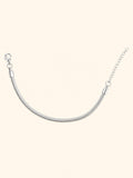 Bracciale Herringbone Piatto – Argento / Oro