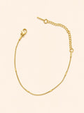 Bracciale Catena Snake con Barrette – Oro / Argento